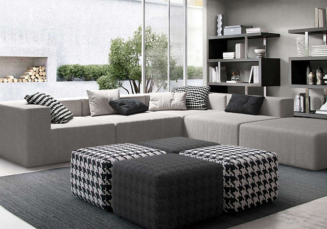 Бескаркасный диван Драм от Gliver любого размера и формы на заказ